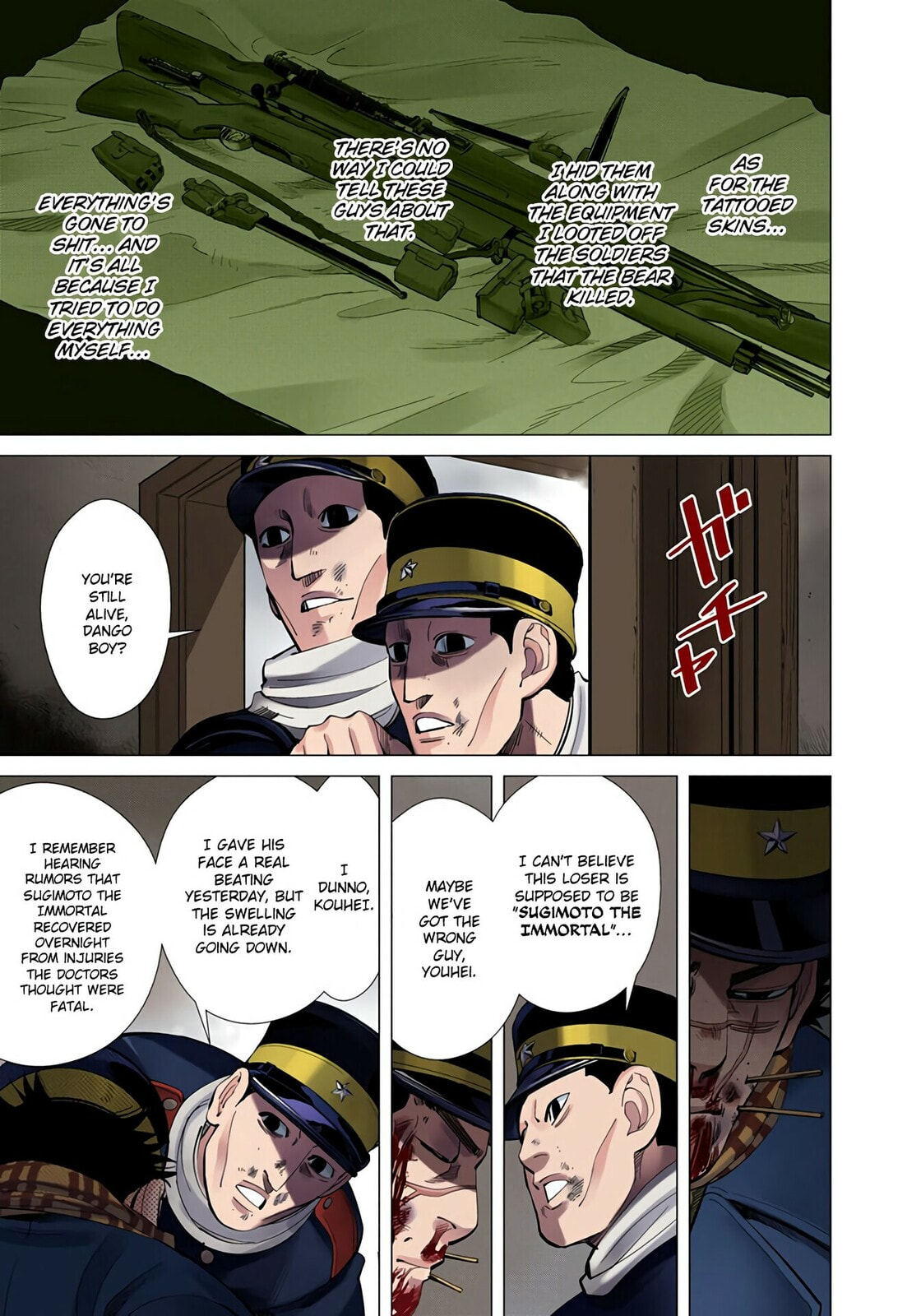 Golden Kamuy (Colored) Chapter 17 page 13 - 