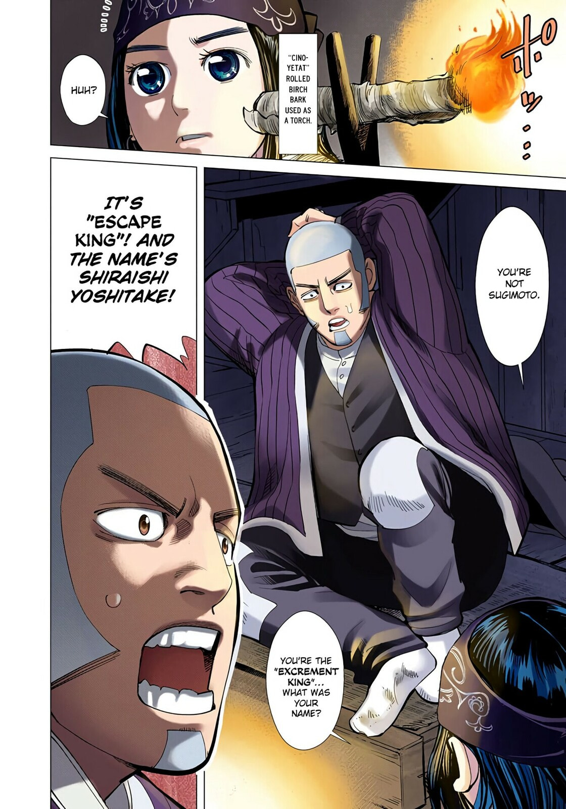 Golden Kamuy (Colored) Chapter 17 page 4 - 