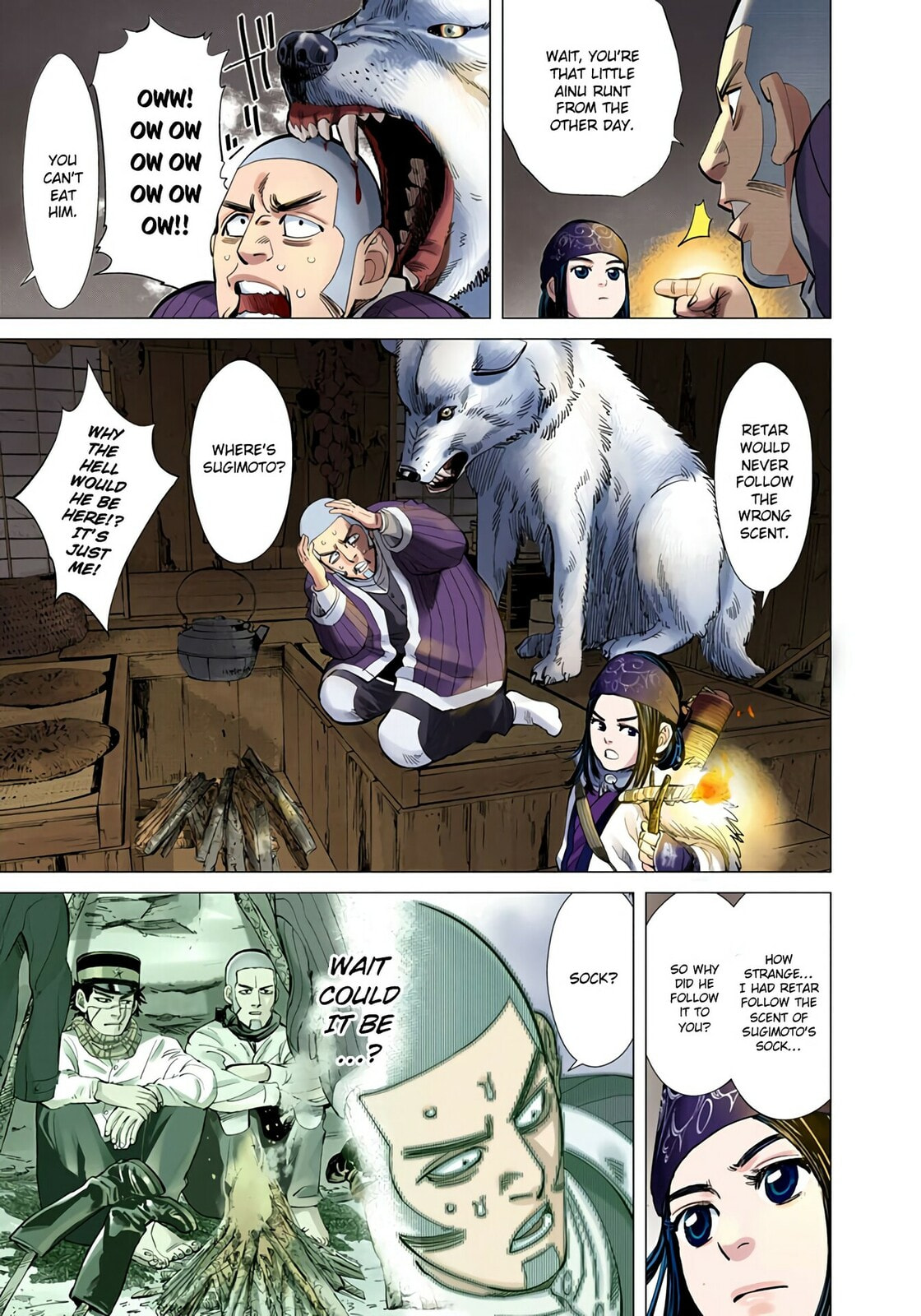 Golden Kamuy (Colored) Chapter 17 page 5 - 