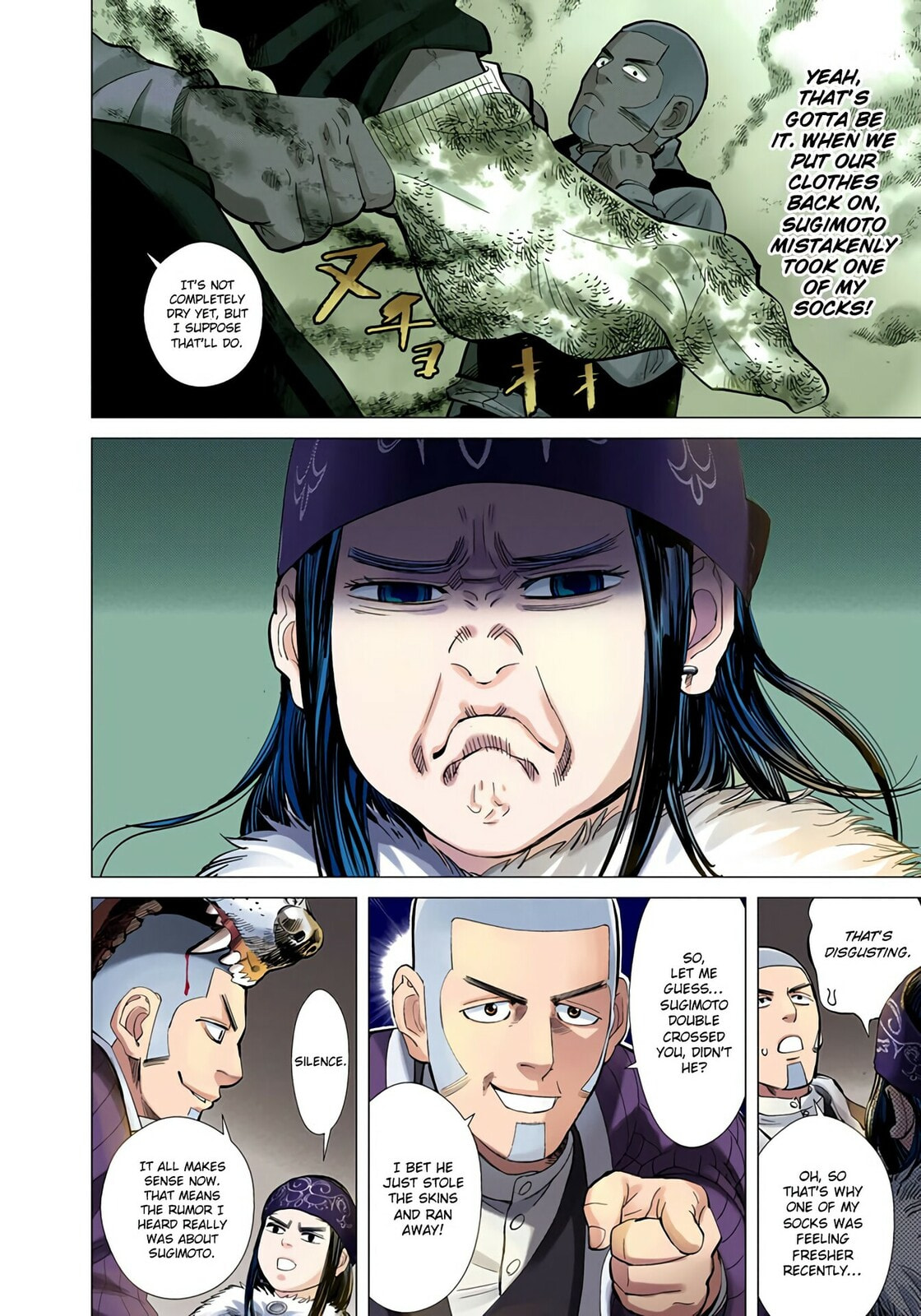 Golden Kamuy (Colored) Chapter 17 page 6 - 