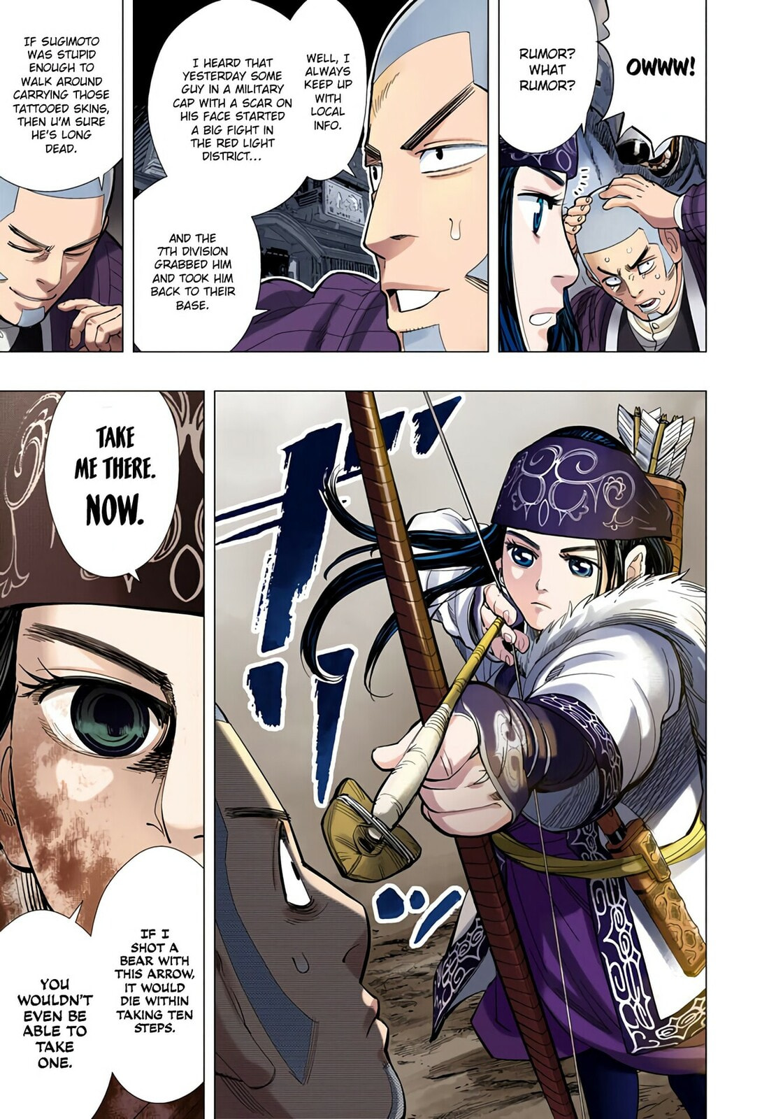 Golden Kamuy (Colored) Chapter 17 page 7 - 