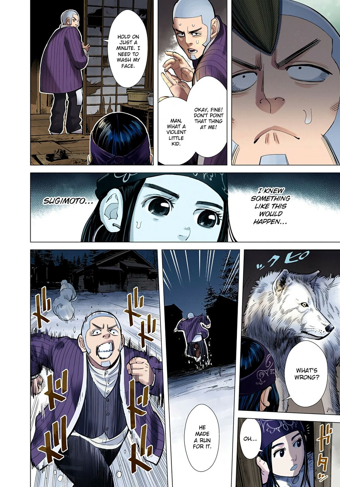 Golden Kamuy (Colored) Chapter 17 page 8 - 