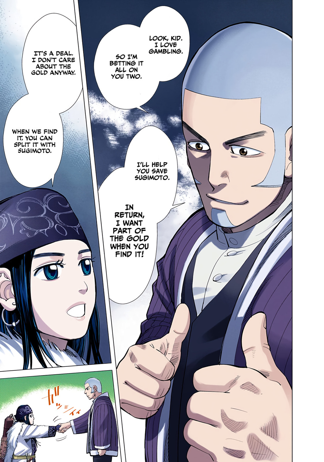 Golden Kamuy (Colored) Chapter 18 page 11 - 