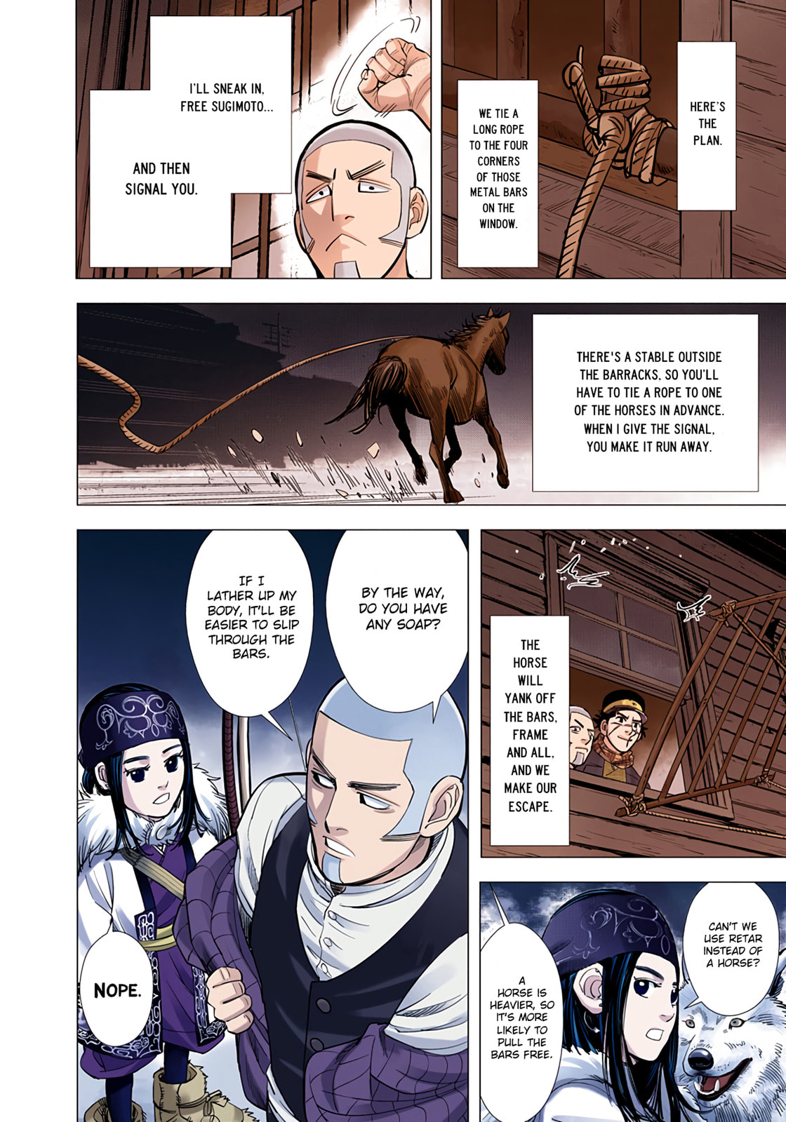 Golden Kamuy (Colored) Chapter 18 page 12 - 