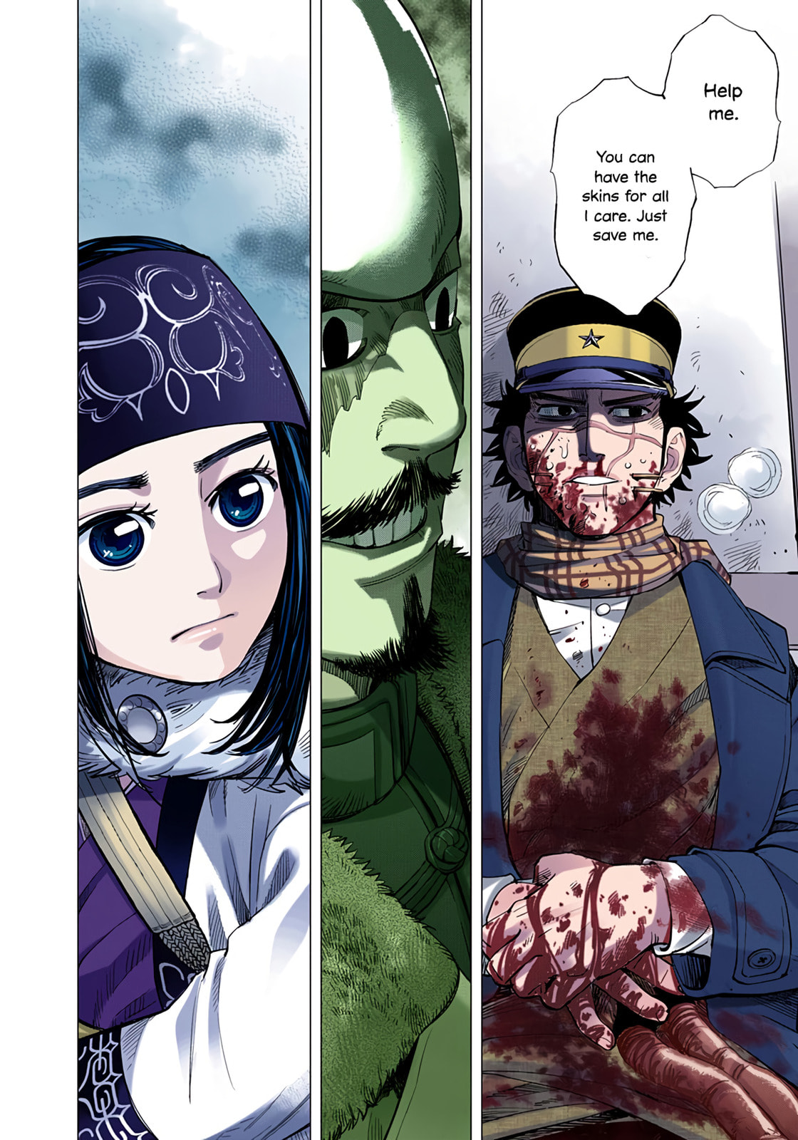 Golden Kamuy (Colored) Chapter 18 page 21 - 