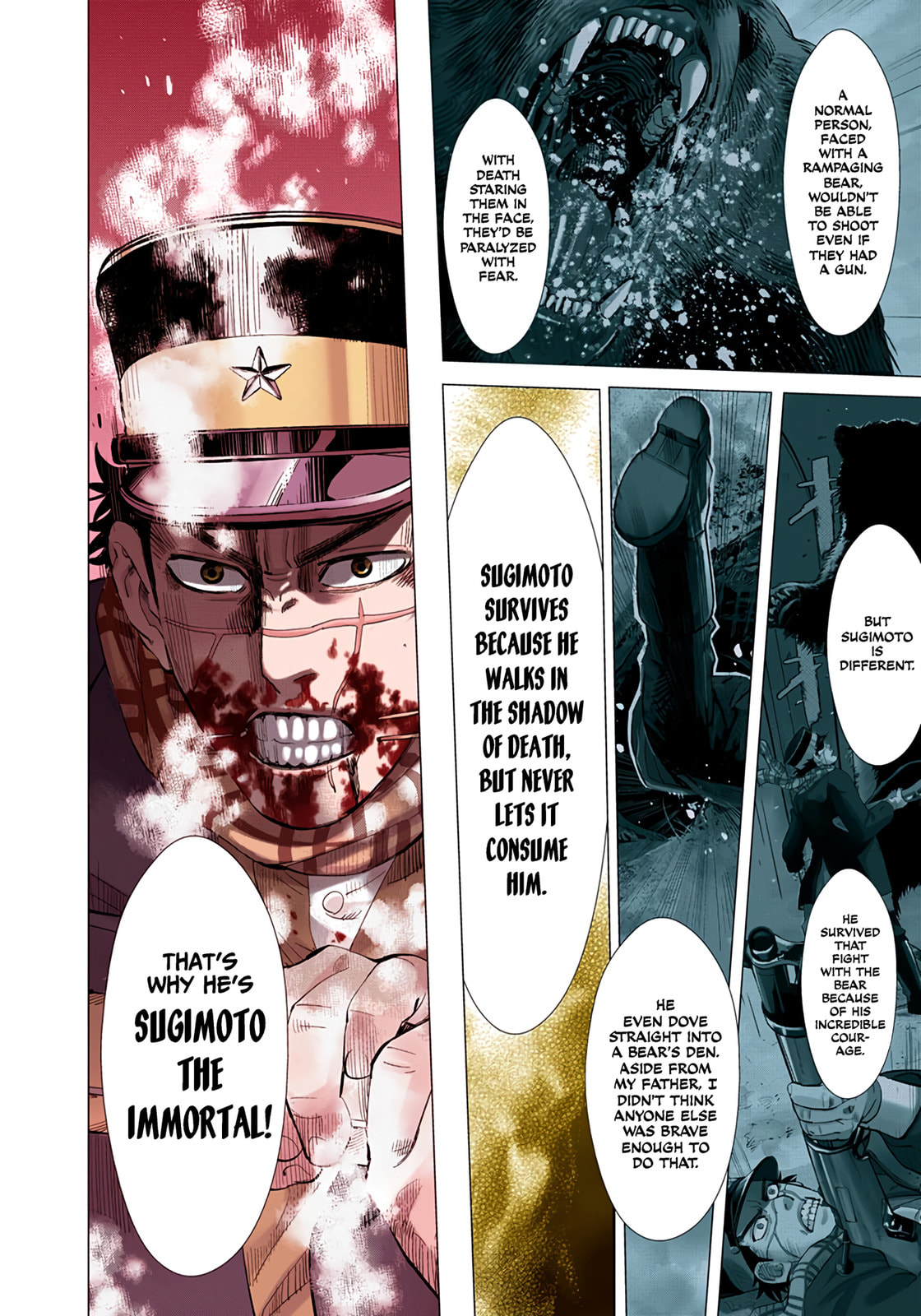 Golden Kamuy (Colored) Chapter 18 page 8 - 