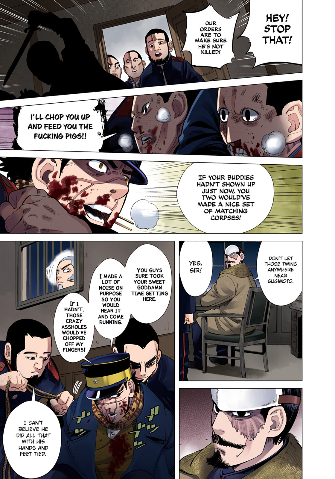 Golden Kamuy (Colored) Chapter 18 page 9 - 