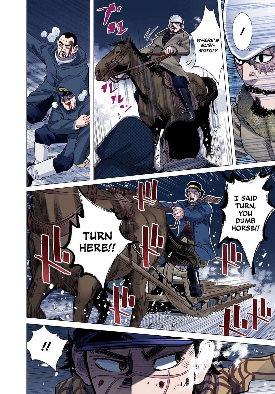 Golden Kamuy (Colored) Chapter 19 page 8 - 