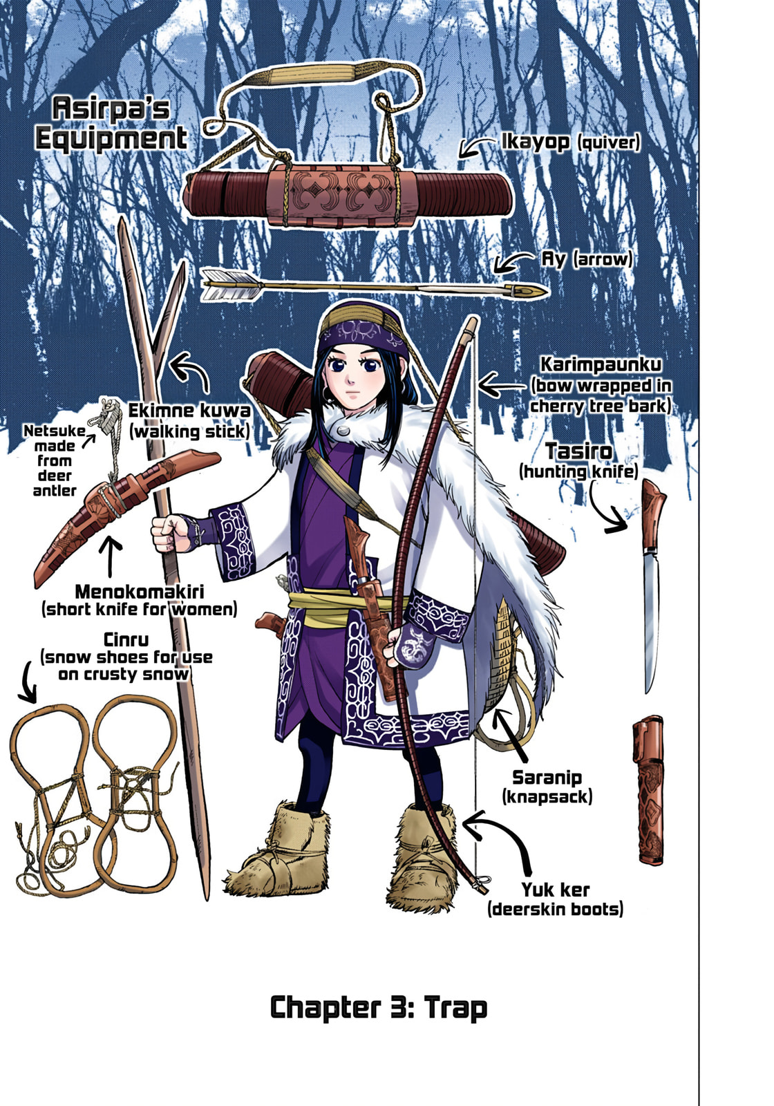 Golden Kamuy (Colored) Chapter 2 page 1 - 