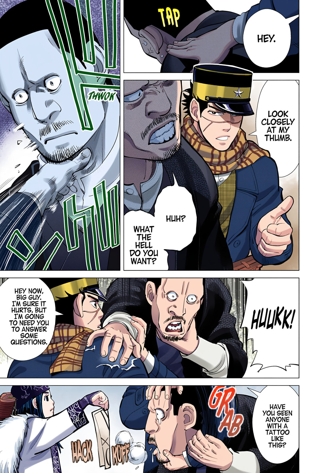 Golden Kamuy (Colored) Chapter 2 page 11 - 