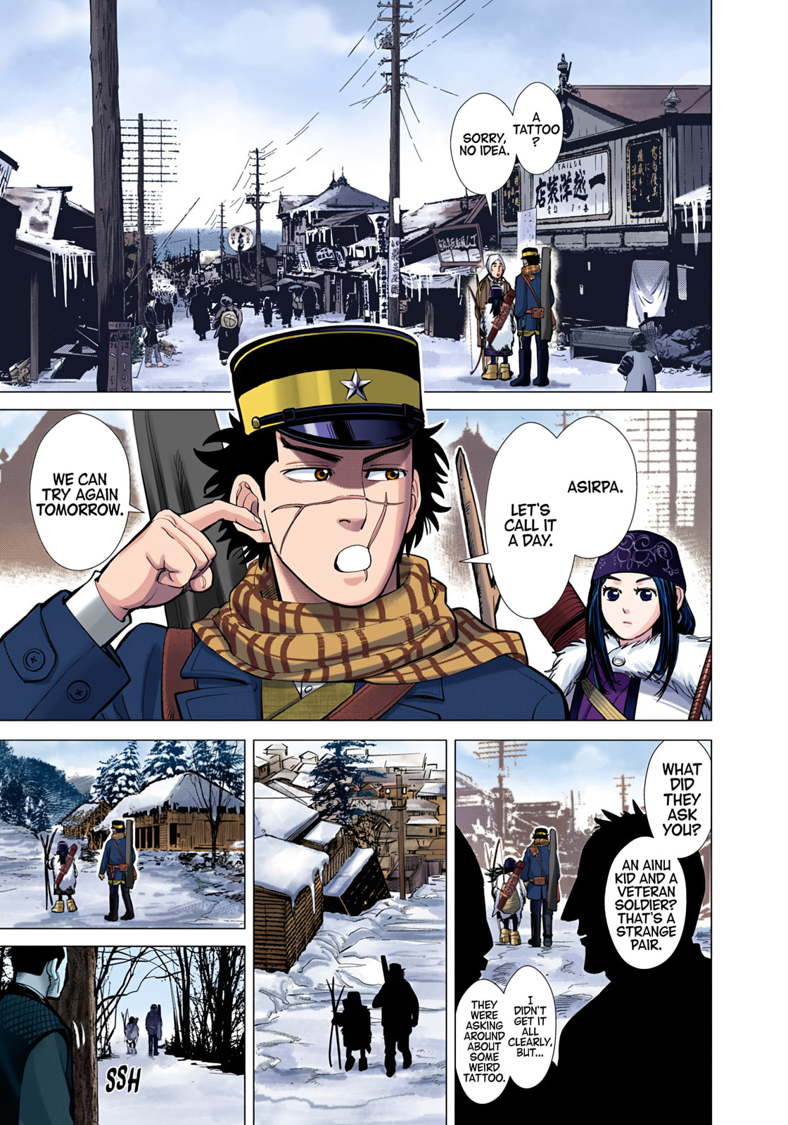Golden Kamuy (Colored) Chapter 2 page 13 - 