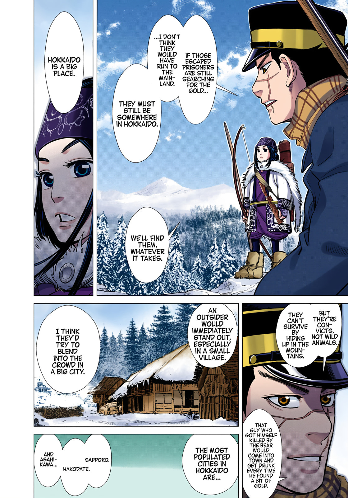 Golden Kamuy (Colored) Chapter 2 page 4 - 