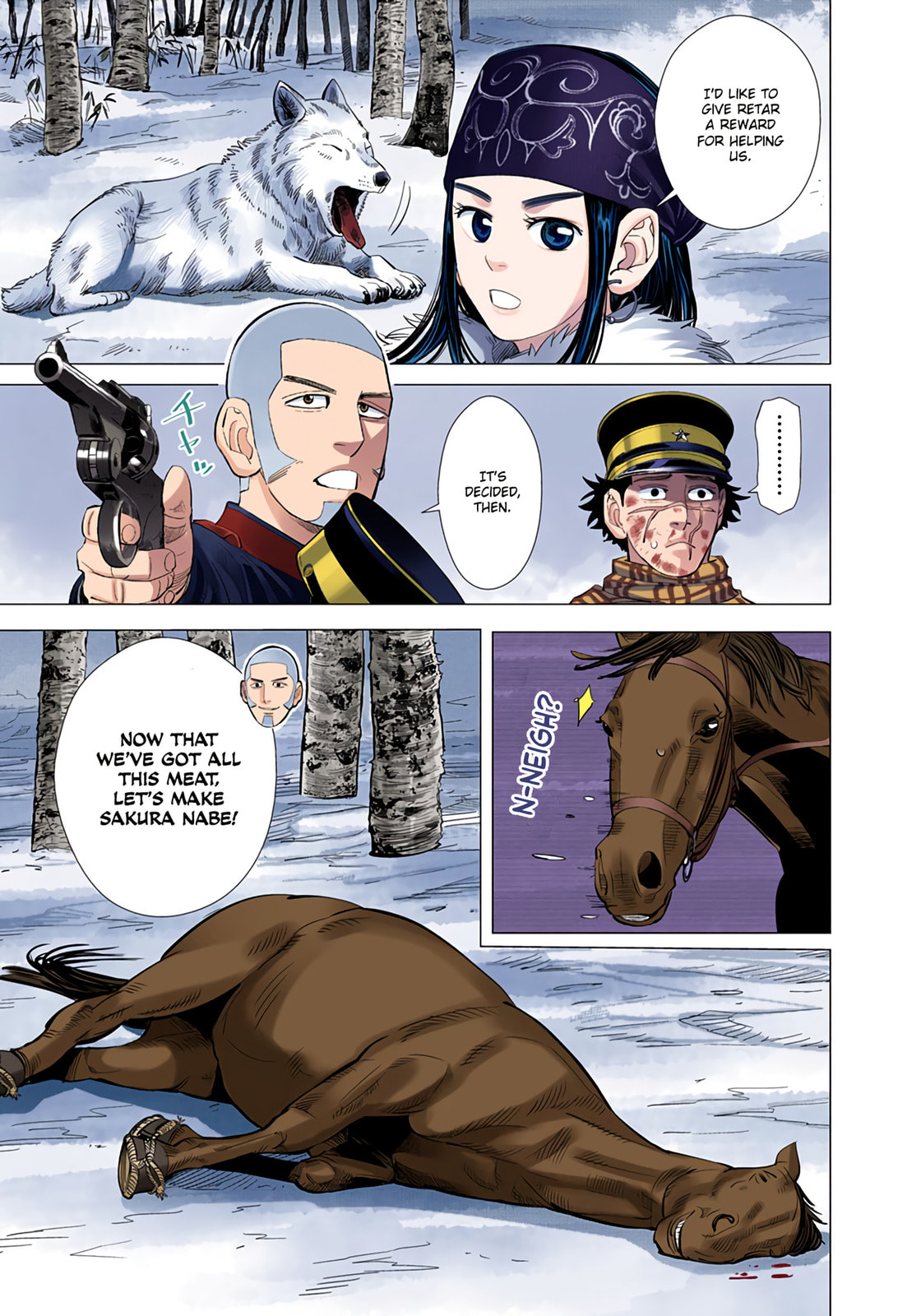 Golden Kamuy (Colored) Chapter 20 page 3 - 