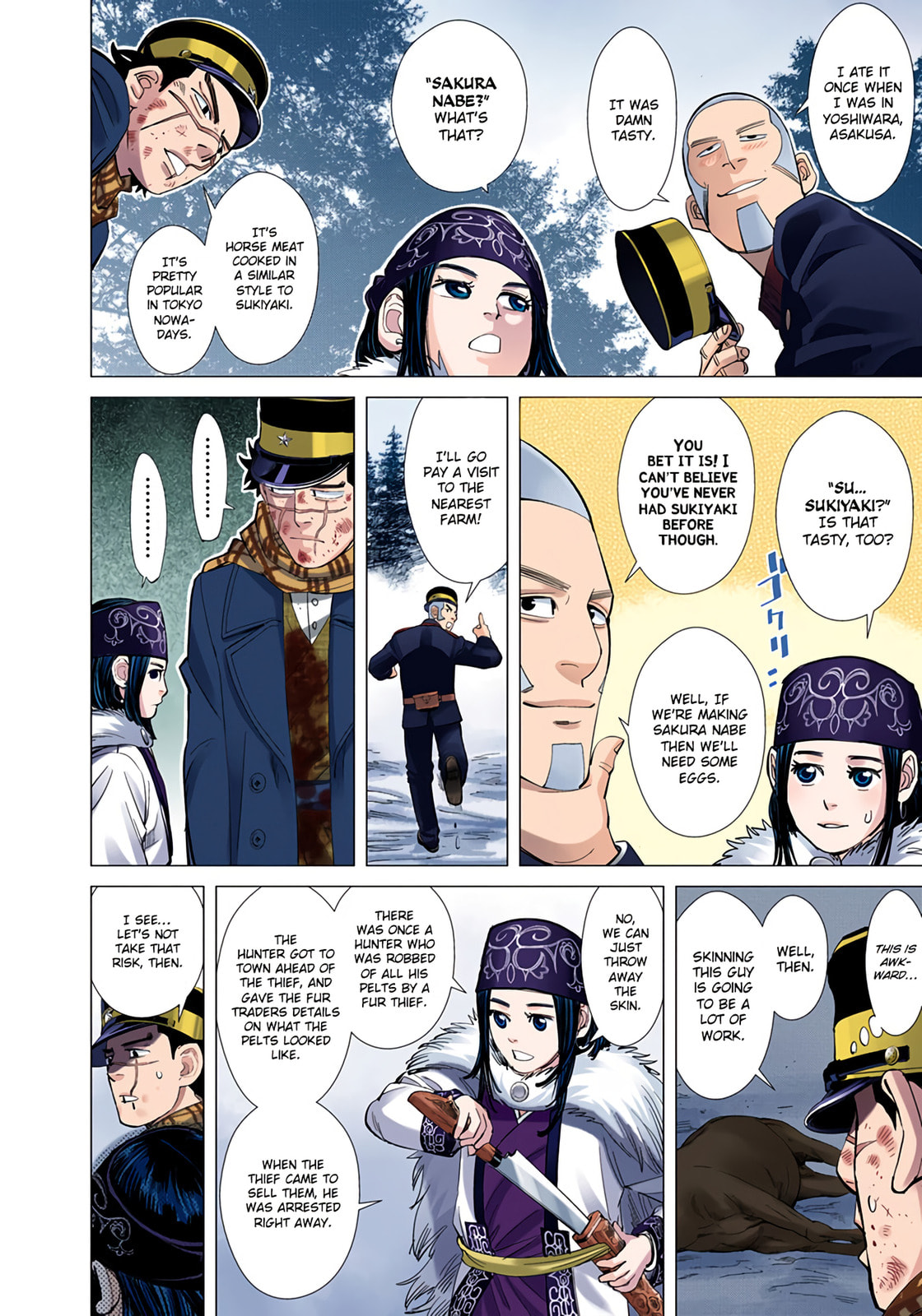 Golden Kamuy (Colored) Chapter 20 page 4 - 