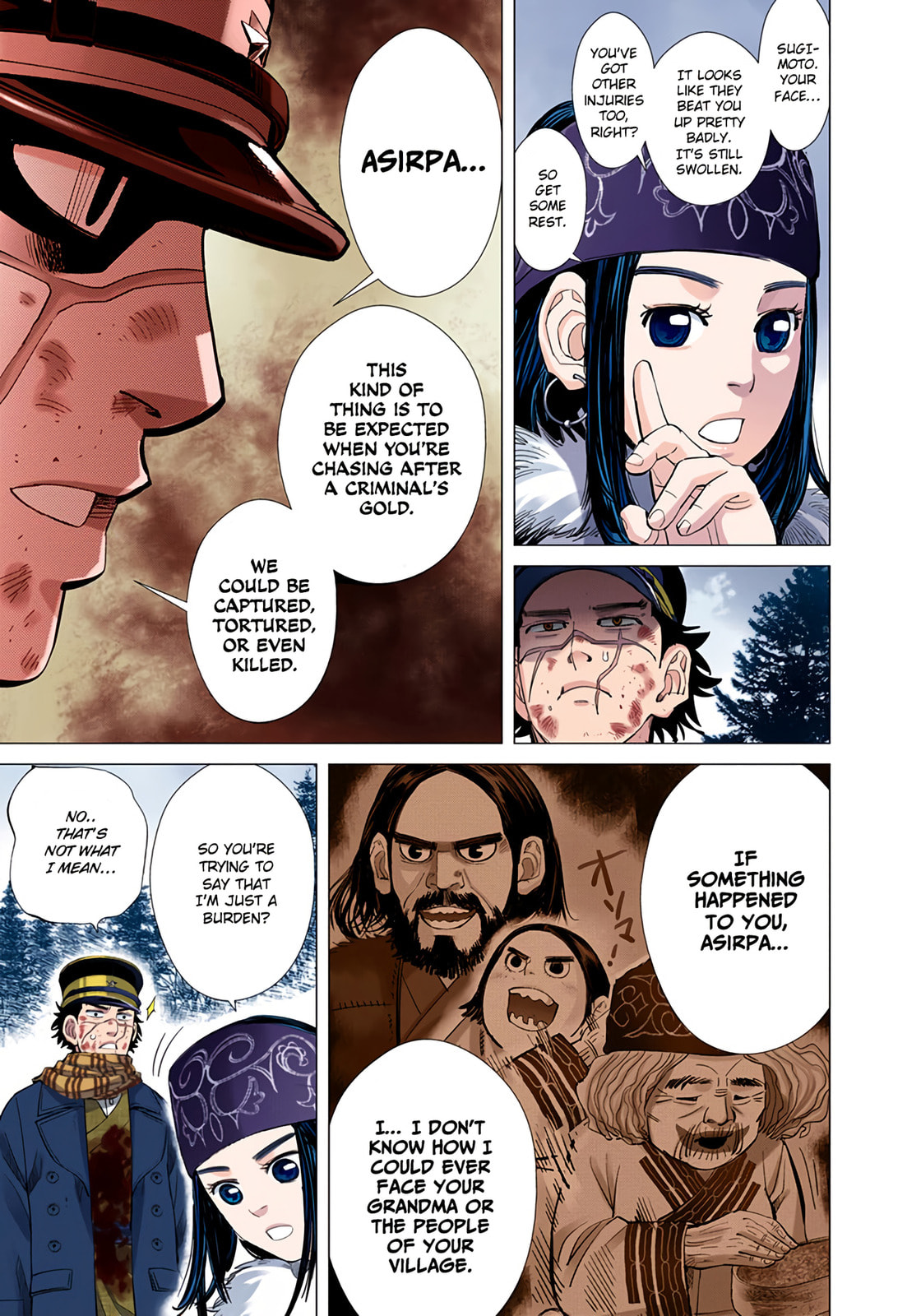 Golden Kamuy (Colored) Chapter 20 page 5 - 
