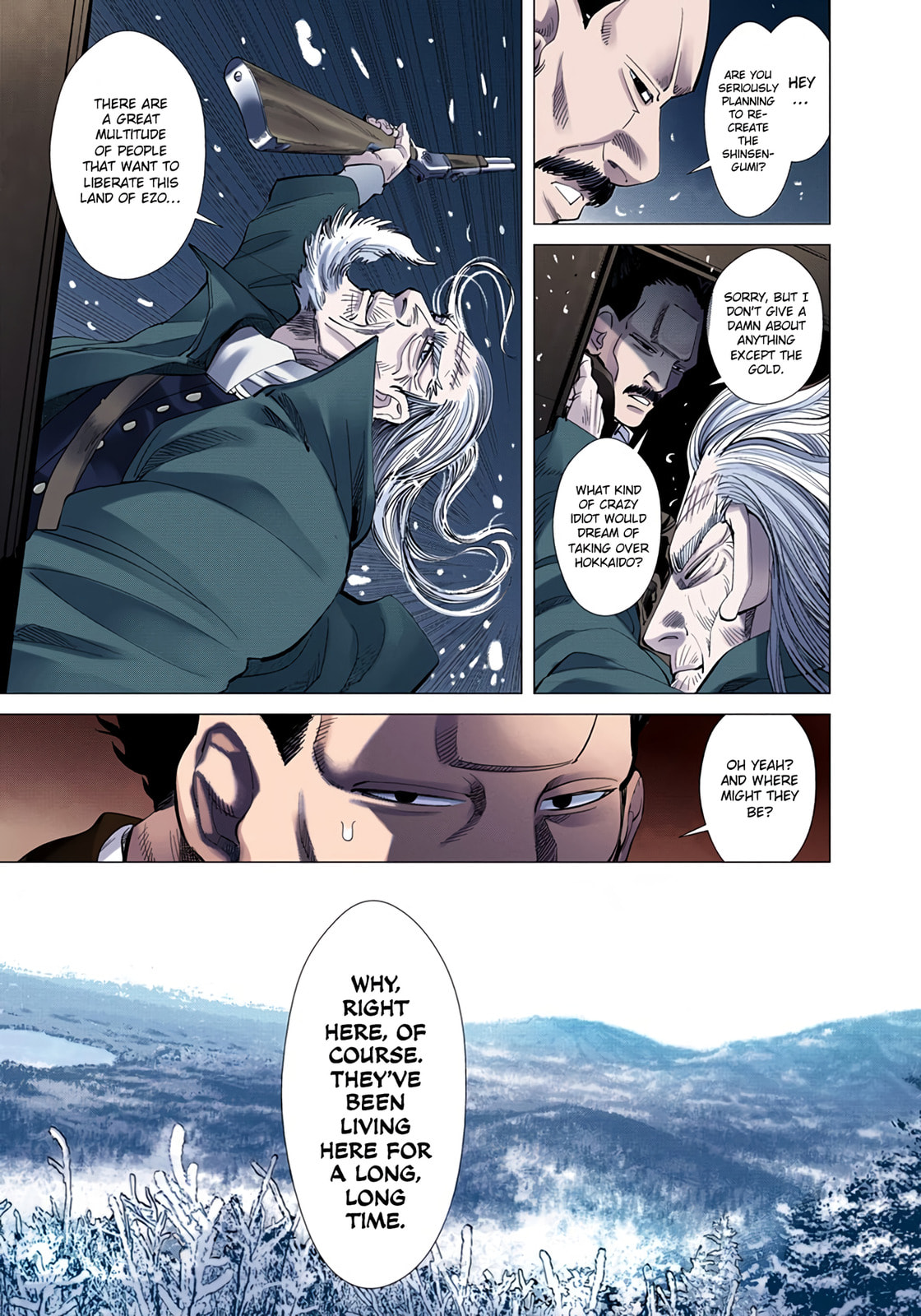 Golden Kamuy (Colored) Chapter 21 page 15 - 