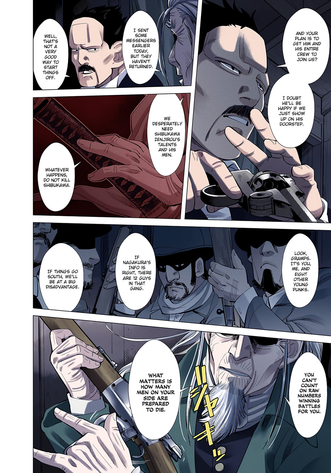 Golden Kamuy (Colored) Chapter 21 page 3 - 