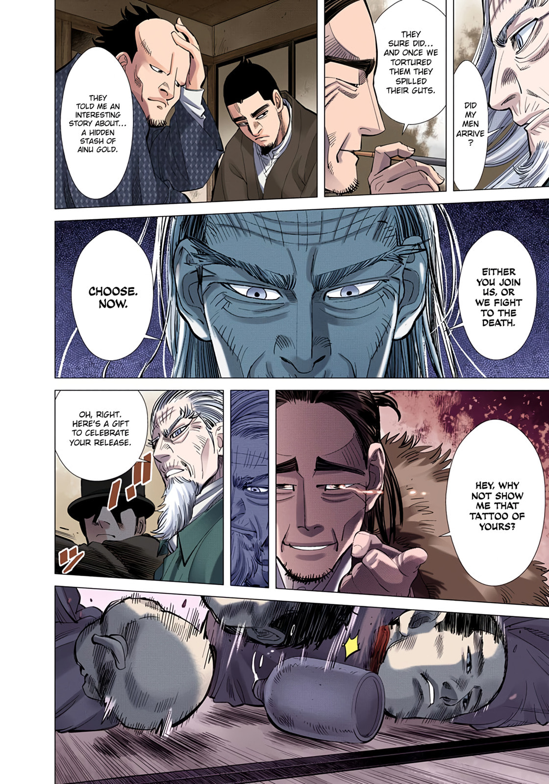 Golden Kamuy (Colored) Chapter 21 page 7 - 
