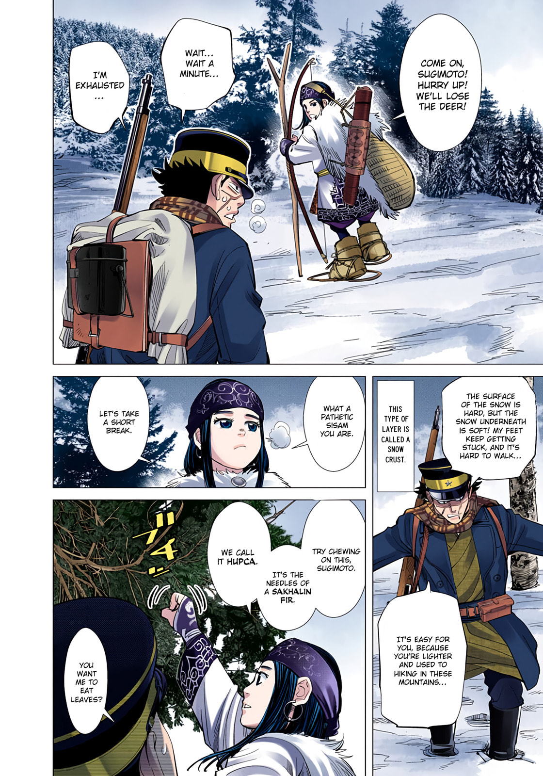 Golden Kamuy (Colored) Chapter 22 page 2 - 