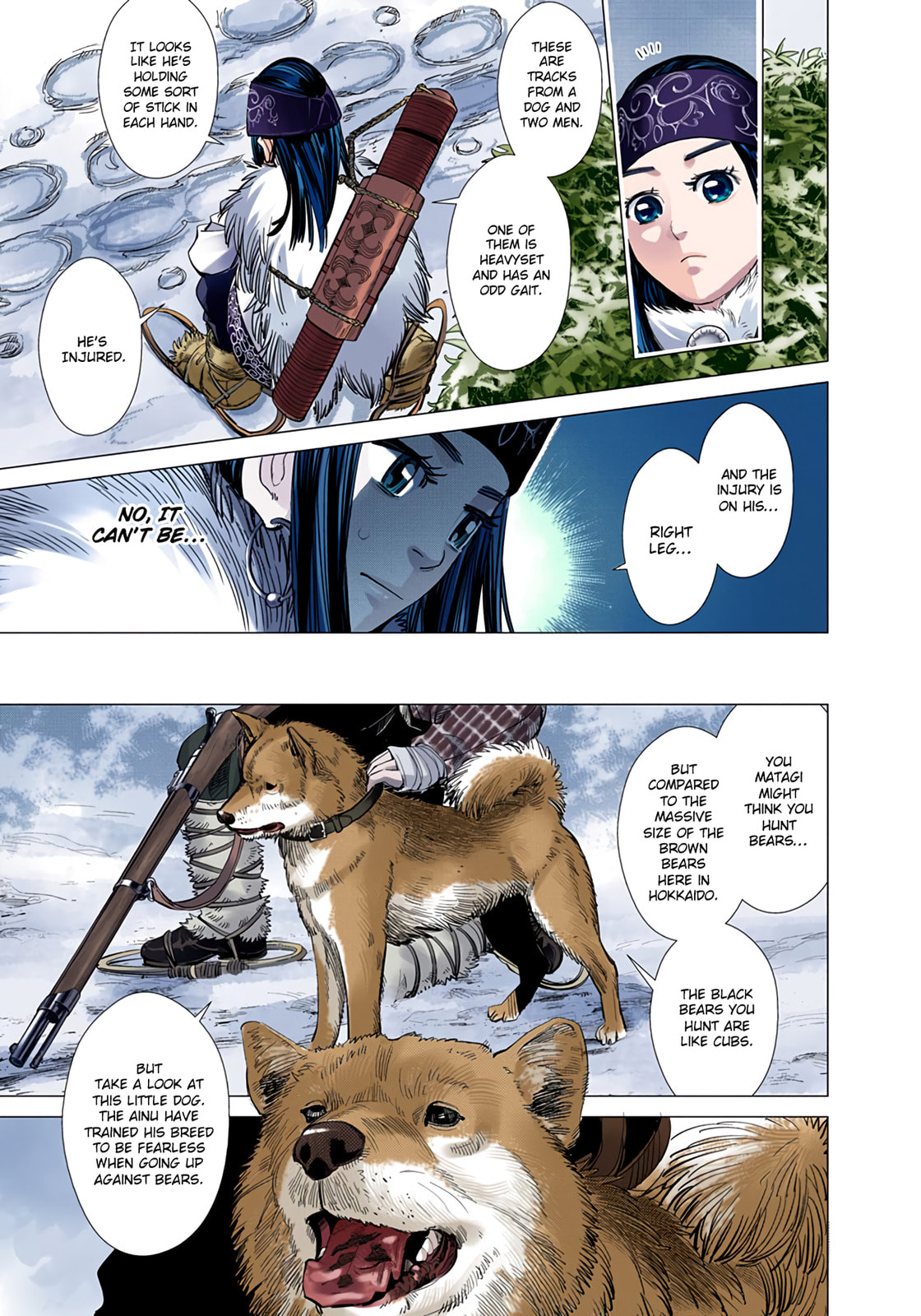 Golden Kamuy (Colored) Chapter 22 page 13 - 