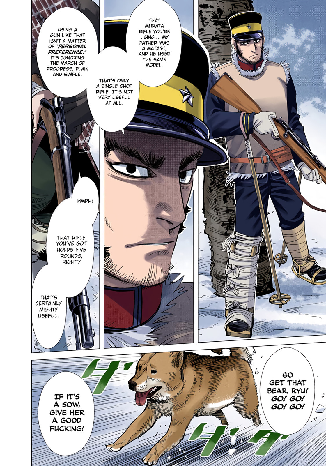 Golden Kamuy (Colored) Chapter 22 page 14 - 