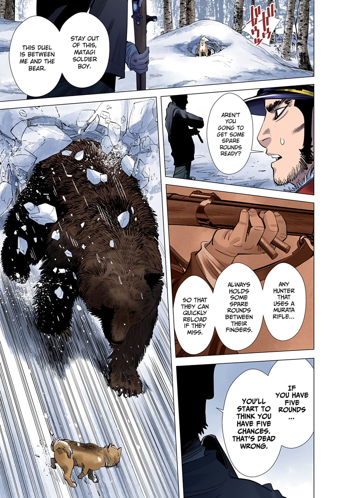 Golden Kamuy (Colored) Chapter 22 page 15 - 