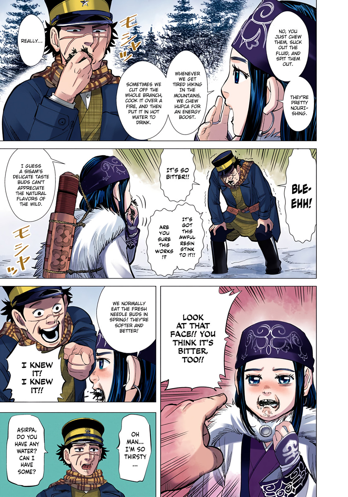 Golden Kamuy (Colored) Chapter 22 page 3 - 