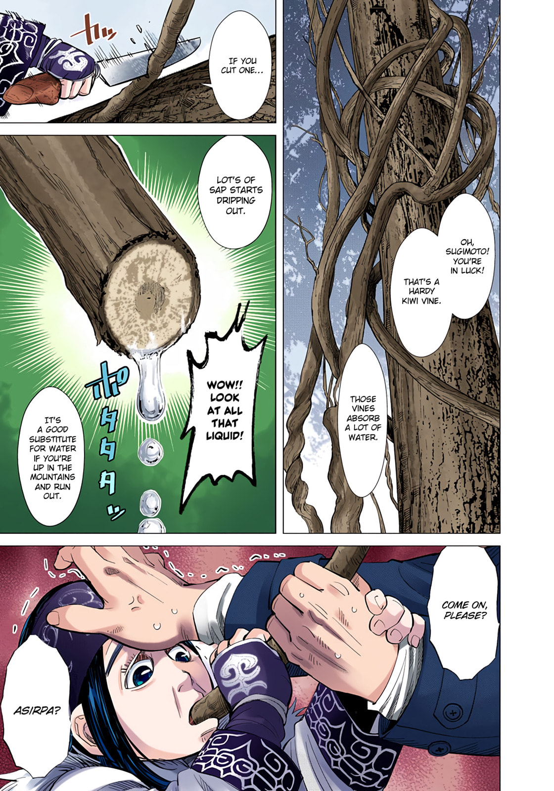 Golden Kamuy (Colored) Chapter 22 page 5 - 