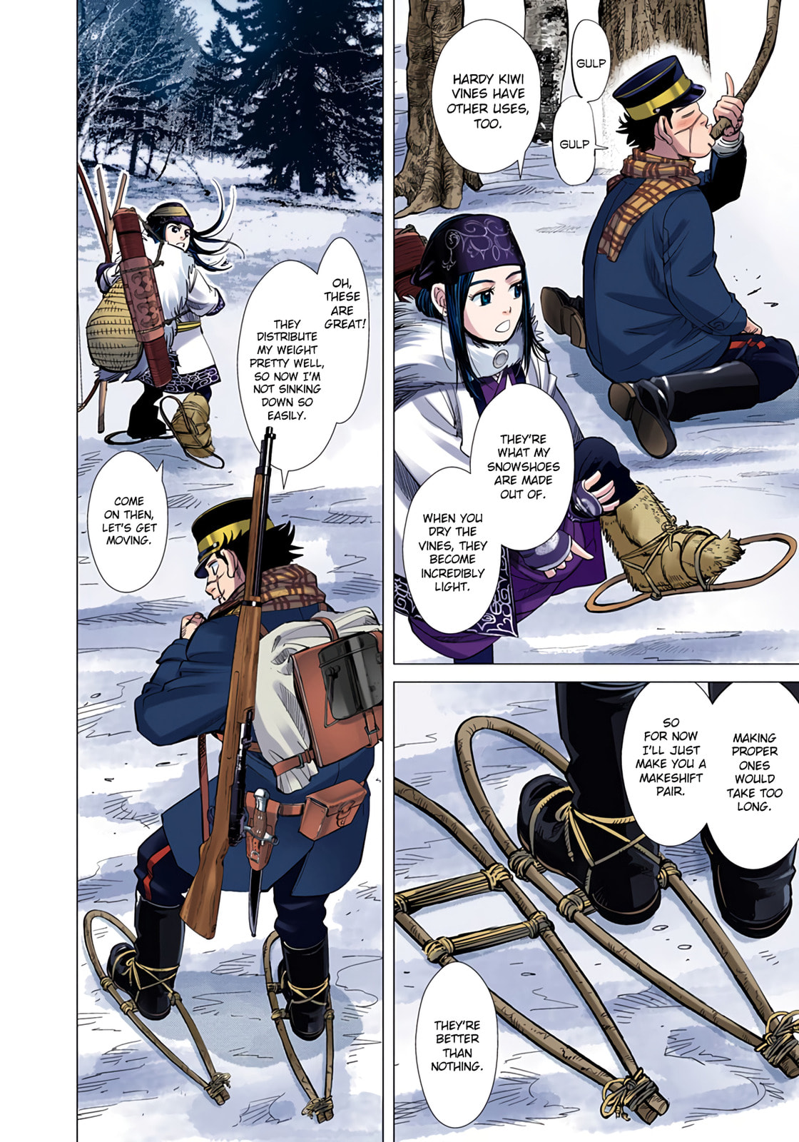 Golden Kamuy (Colored) Chapter 22 page 6 - 