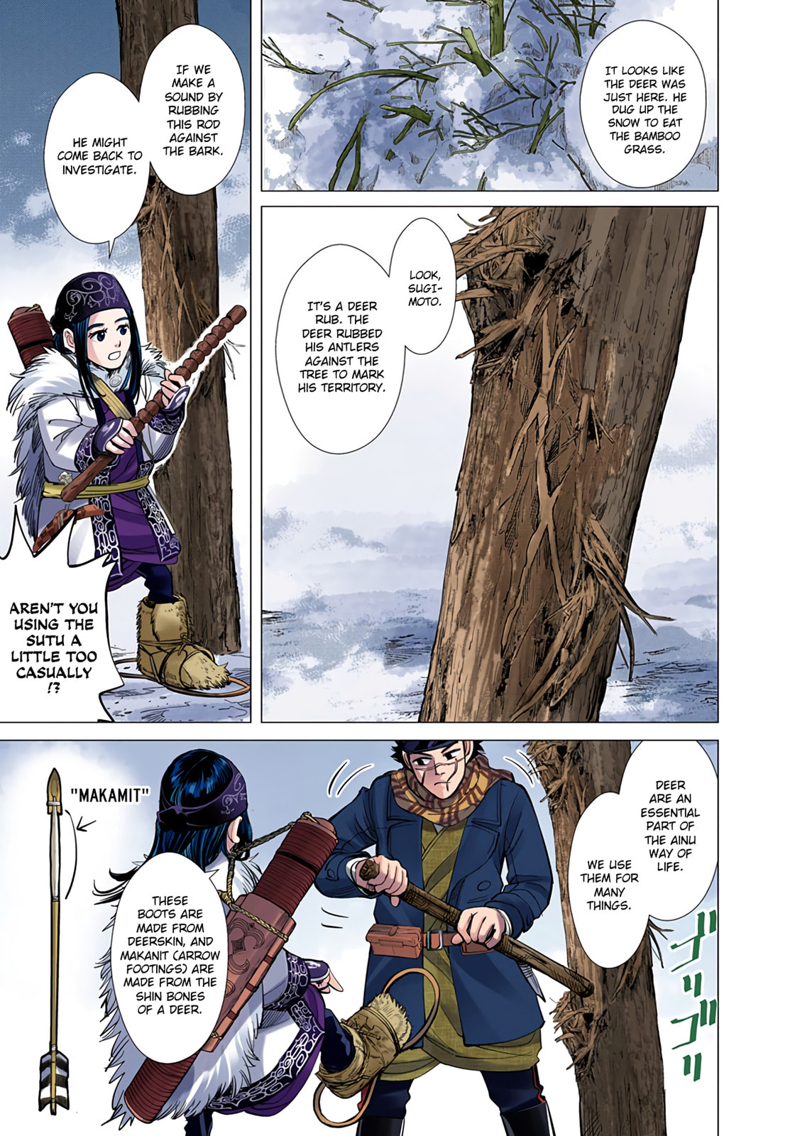 Golden Kamuy (Colored) Chapter 22 page 7 - 