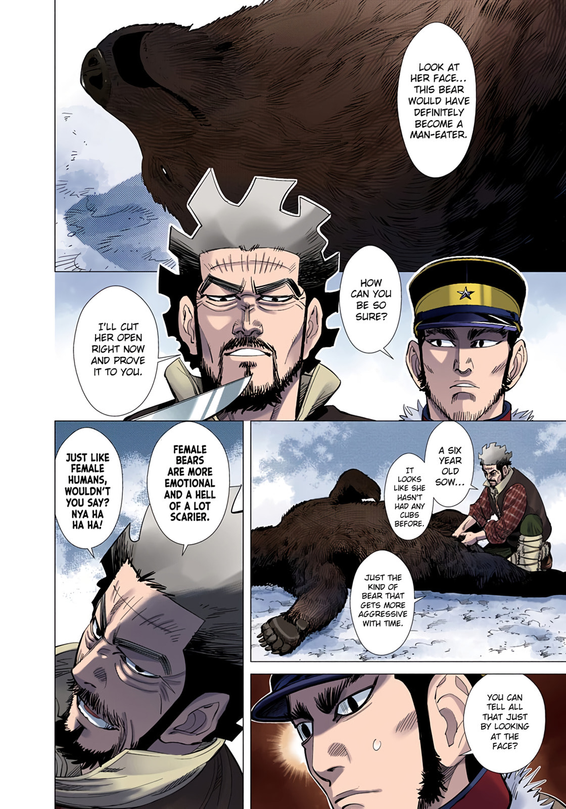 Golden Kamuy (Colored) Chapter 23 page 2 - 