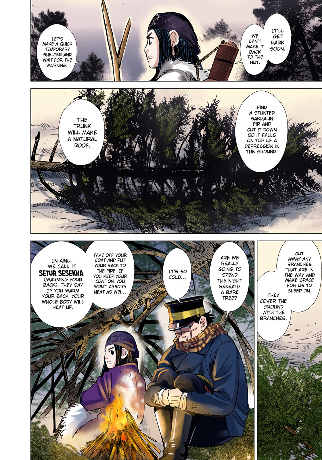 Golden Kamuy (Colored) Chapter 23 page 11 - 