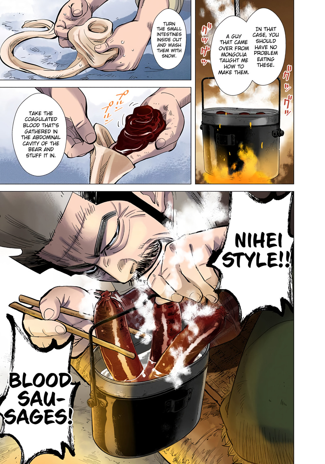 Golden Kamuy (Colored) Chapter 23 page 14 - 