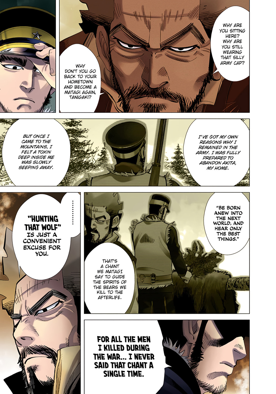 Golden Kamuy (Colored) Chapter 23 page 16 - 