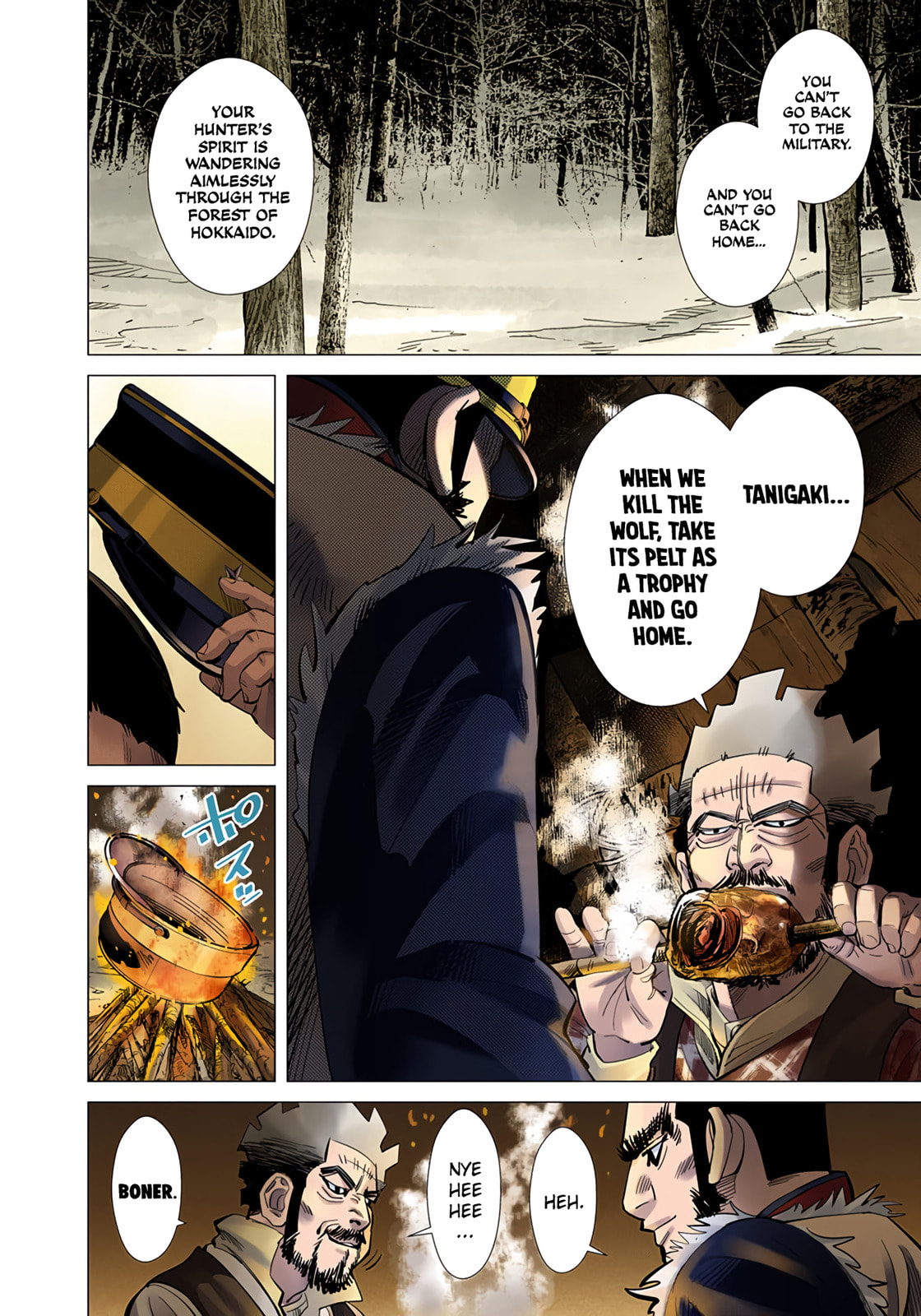 Golden Kamuy (Colored) Chapter 23 page 17 - 