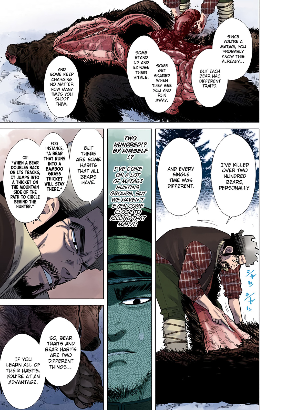 Golden Kamuy (Colored) Chapter 23 page 3 - 