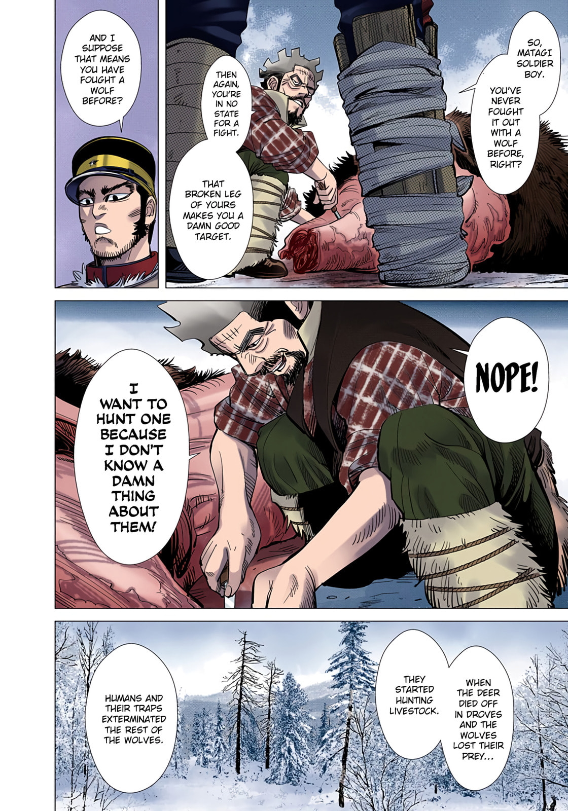 Golden Kamuy (Colored) Chapter 23 page 4 - 
