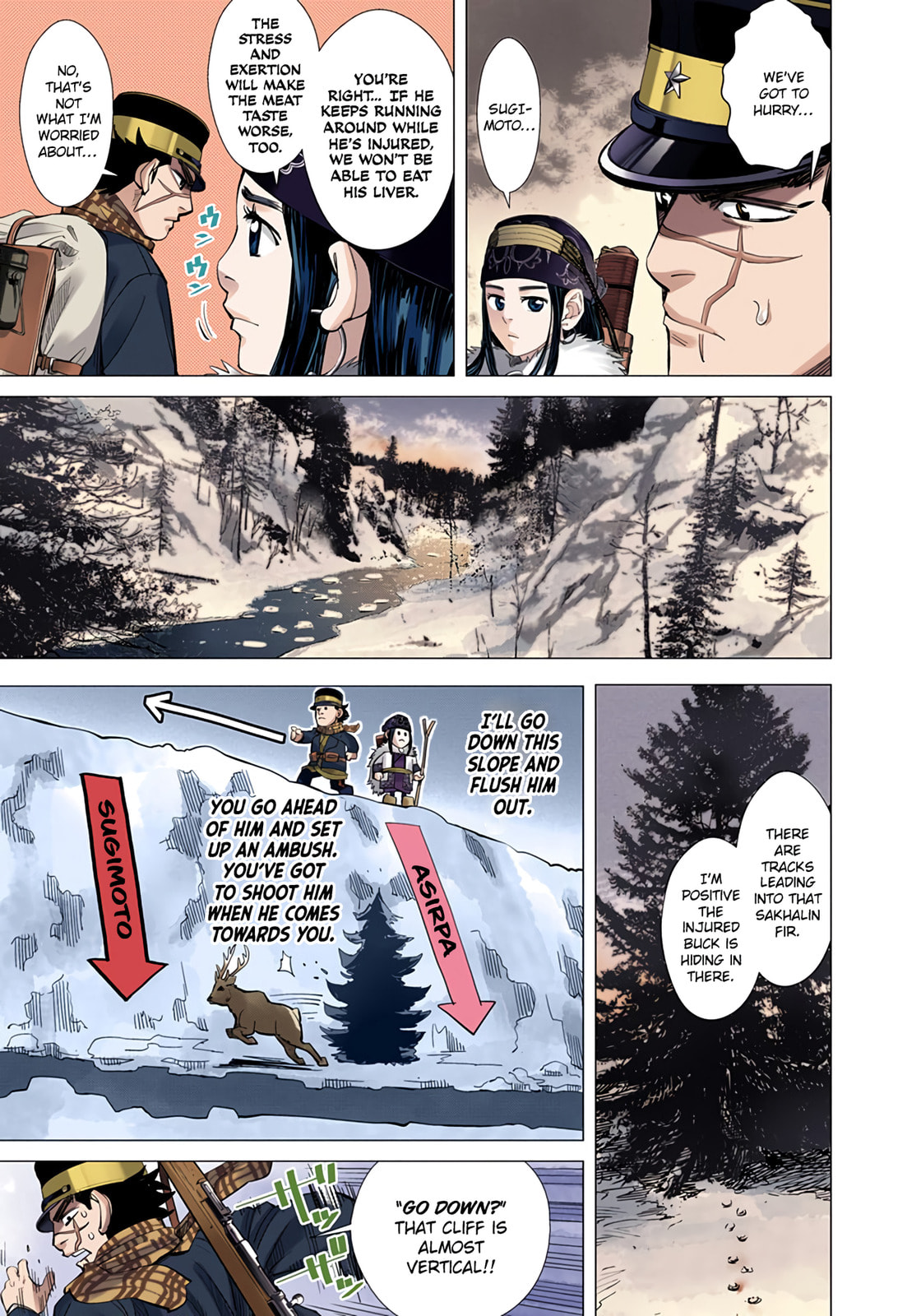 Golden Kamuy (Colored) Chapter 23 page 7 - 