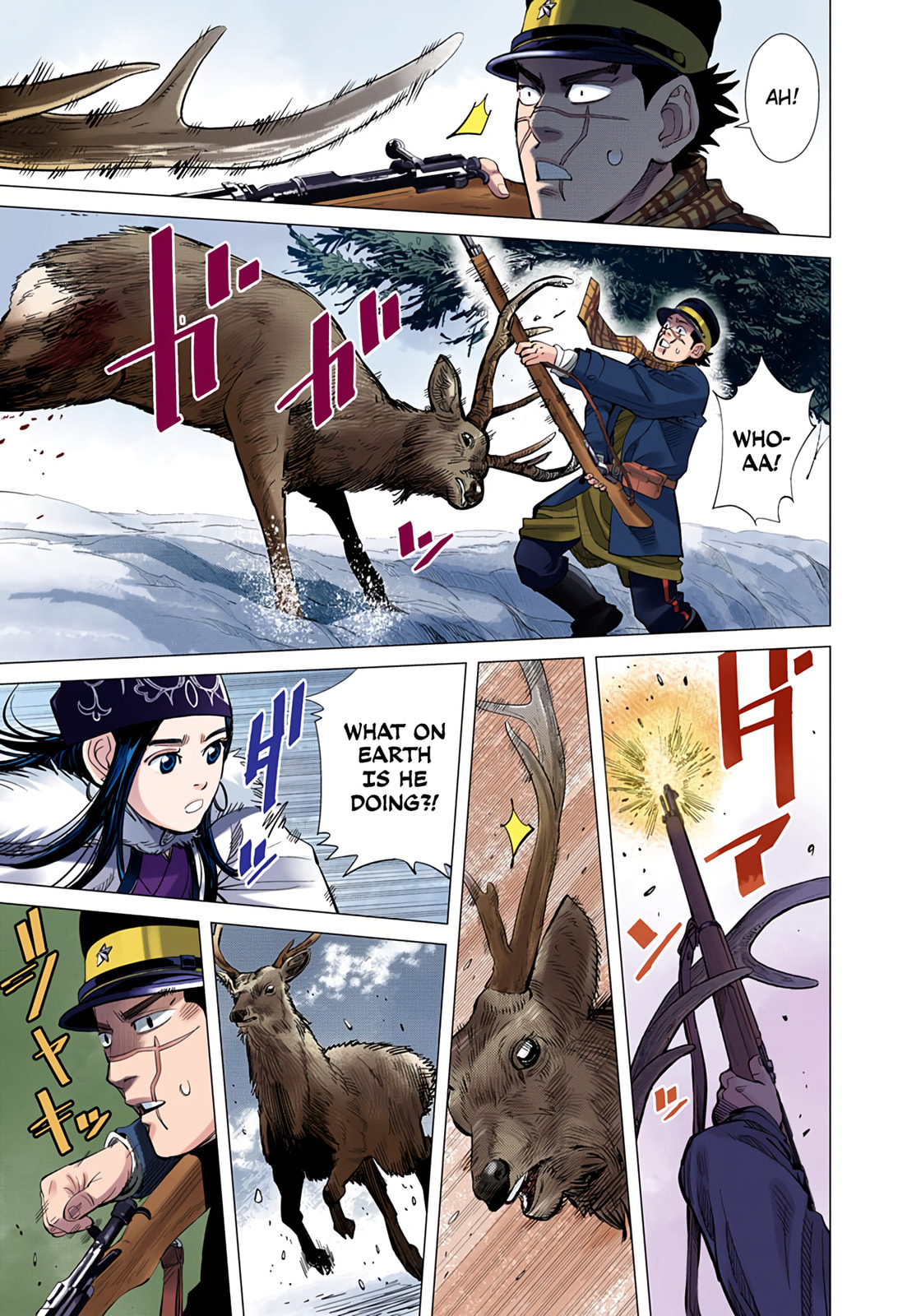 Golden Kamuy (Colored) Chapter 24 page 13 - 