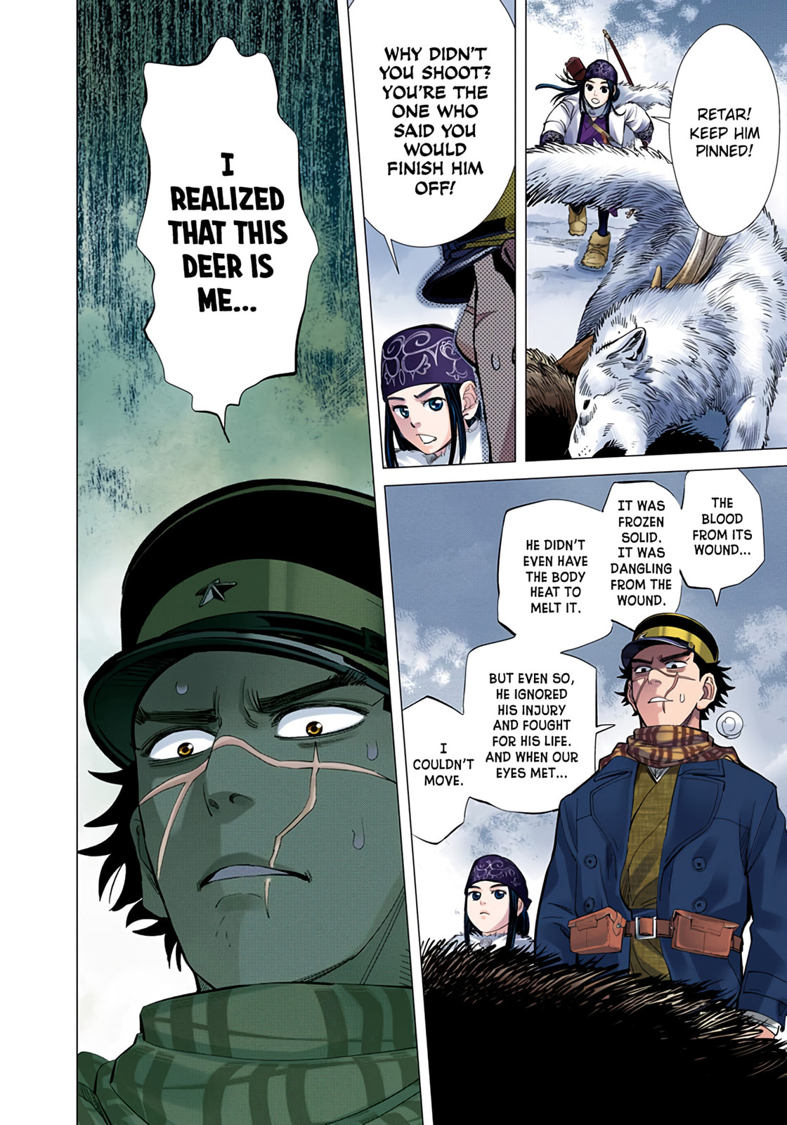 Golden Kamuy (Colored) Chapter 24 page 15 - 