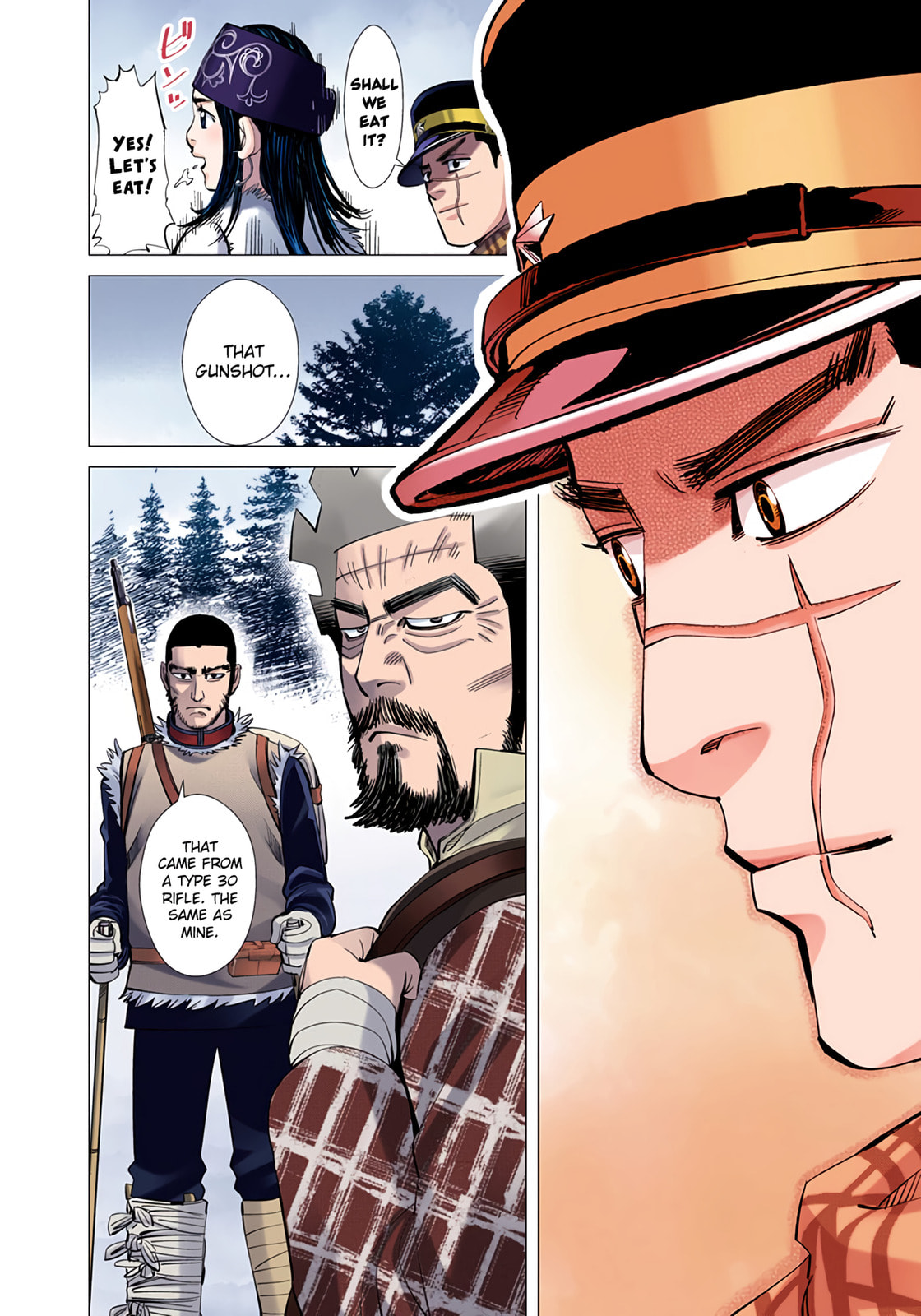 Golden Kamuy (Colored) Chapter 24 page 19 - 