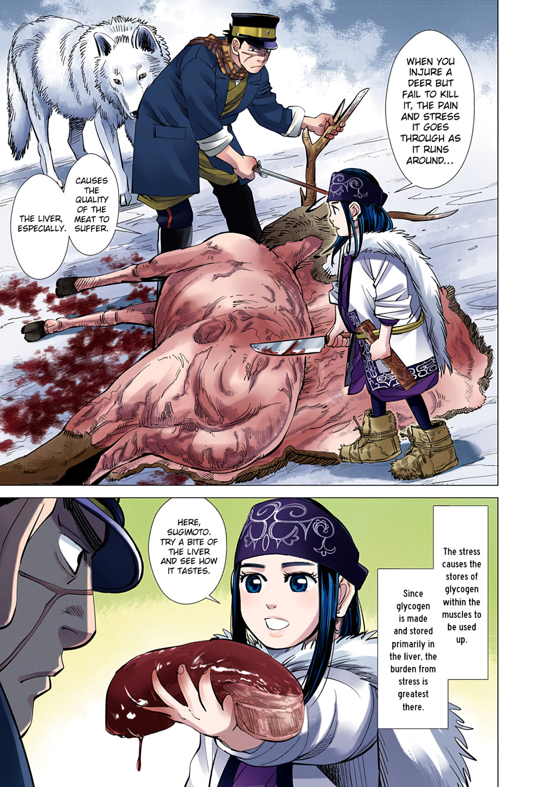 Golden Kamuy (Colored) Chapter 25 page 2 - 