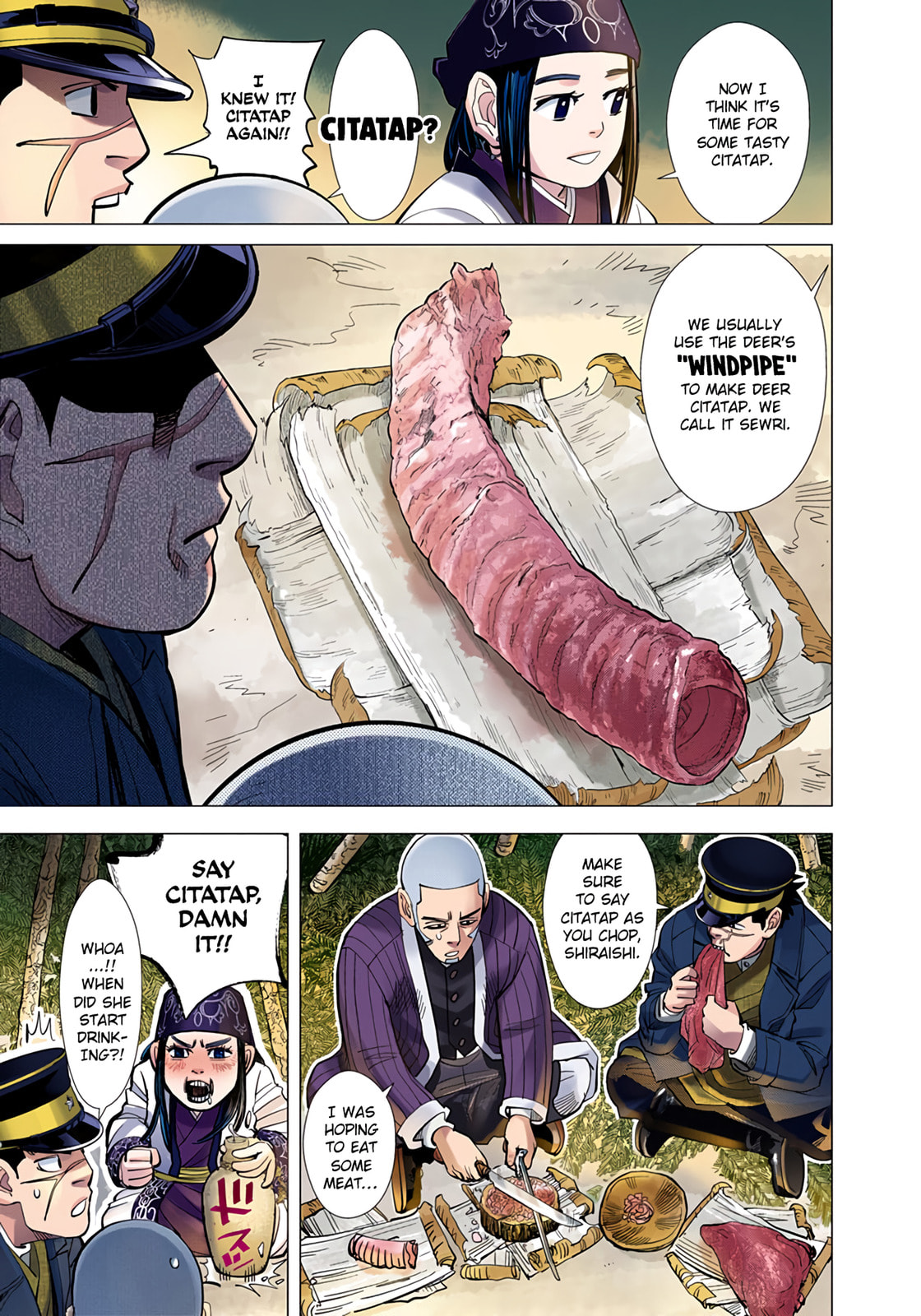 Golden Kamuy (Colored) Chapter 25 page 11 - 