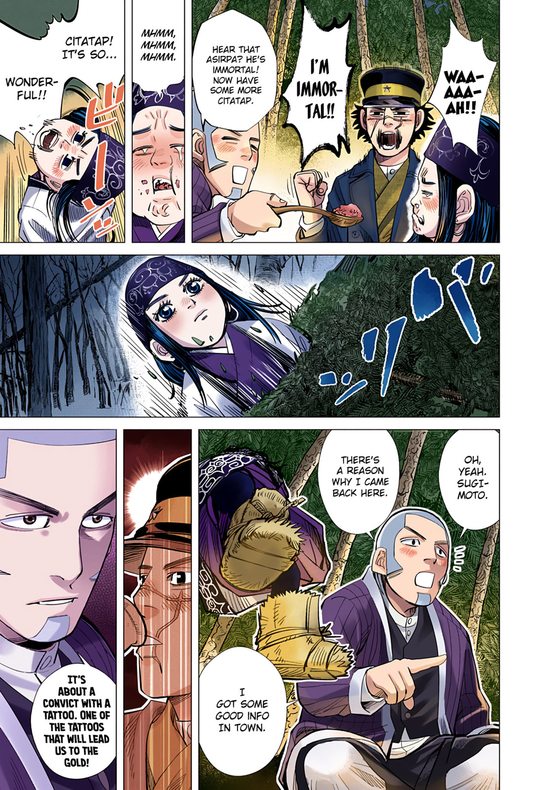 Golden Kamuy (Colored) Chapter 25 page 15 - 