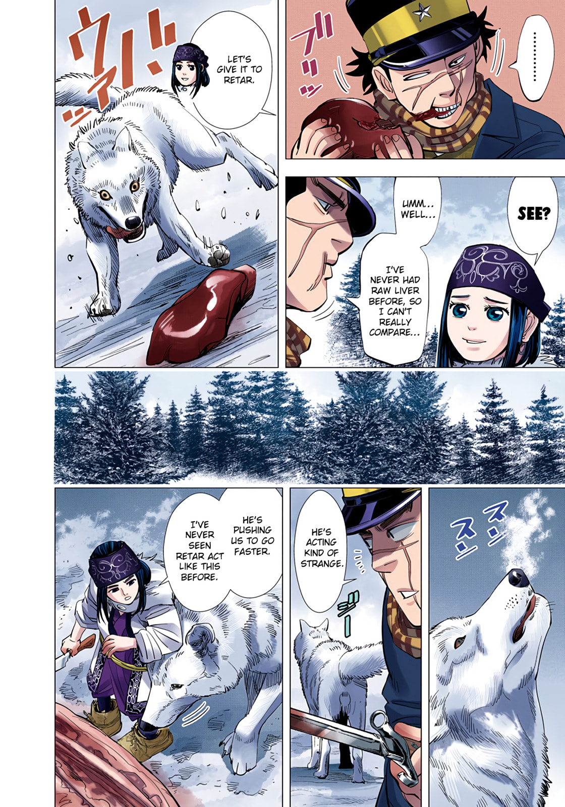 Golden Kamuy (Colored) Chapter 25 page 3 - 