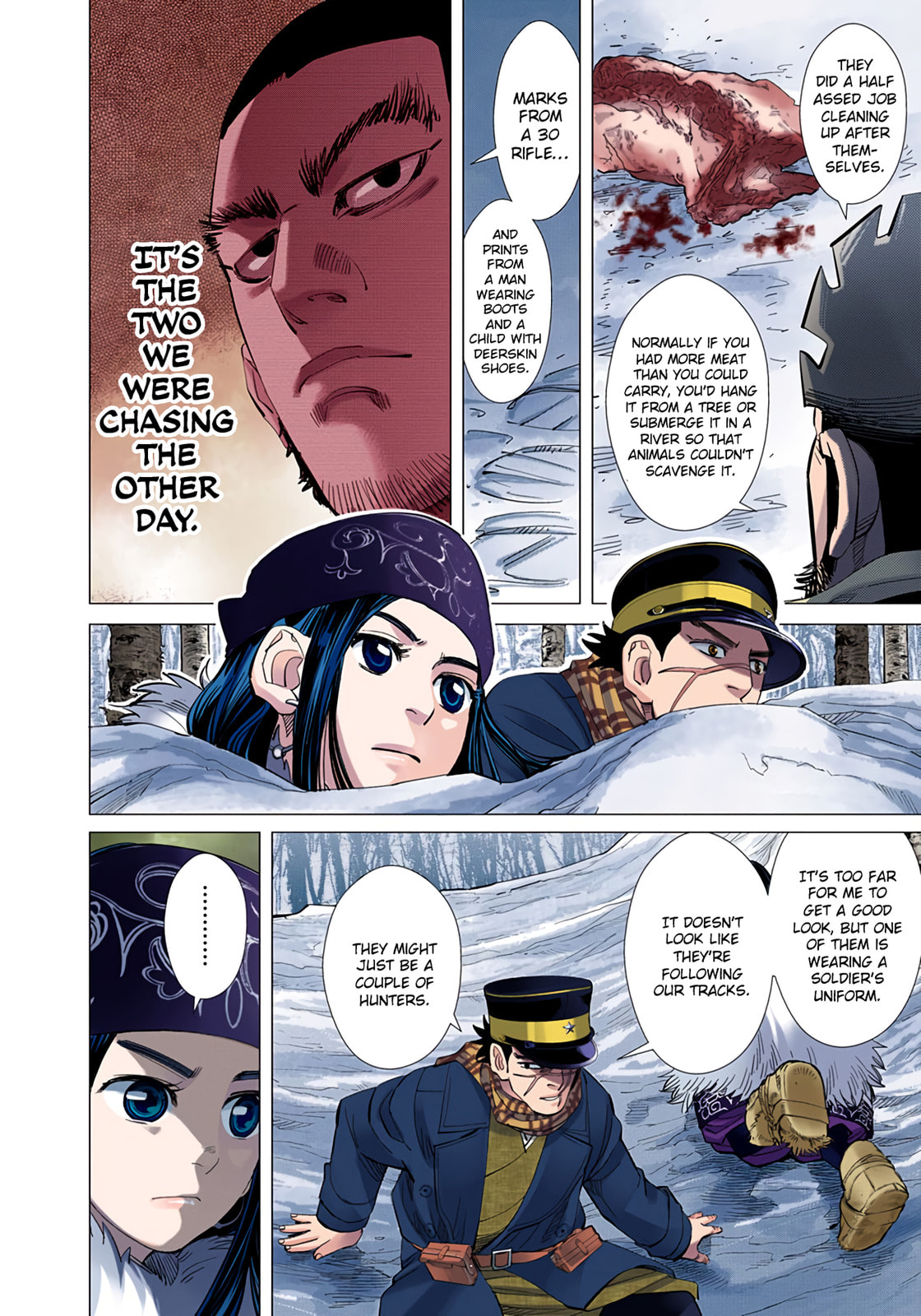 Golden Kamuy (Colored) Chapter 25 page 6 - 