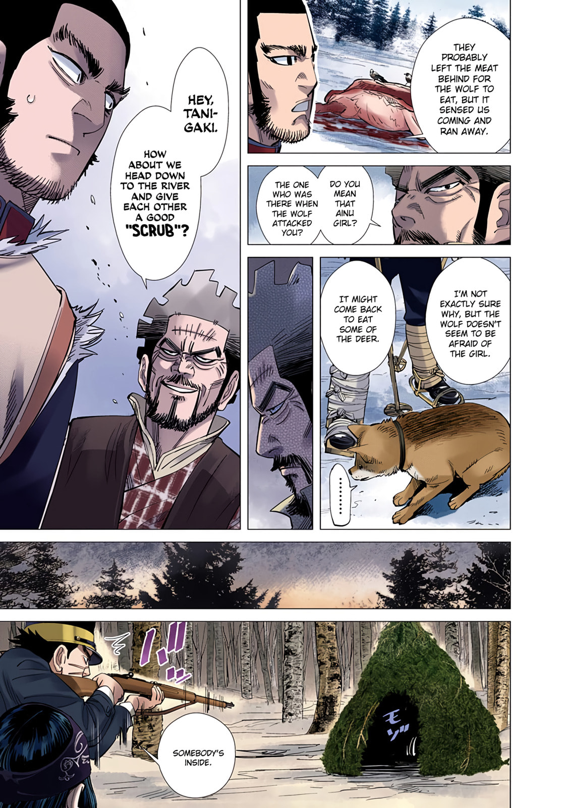 Golden Kamuy (Colored) Chapter 25 page 7 - 