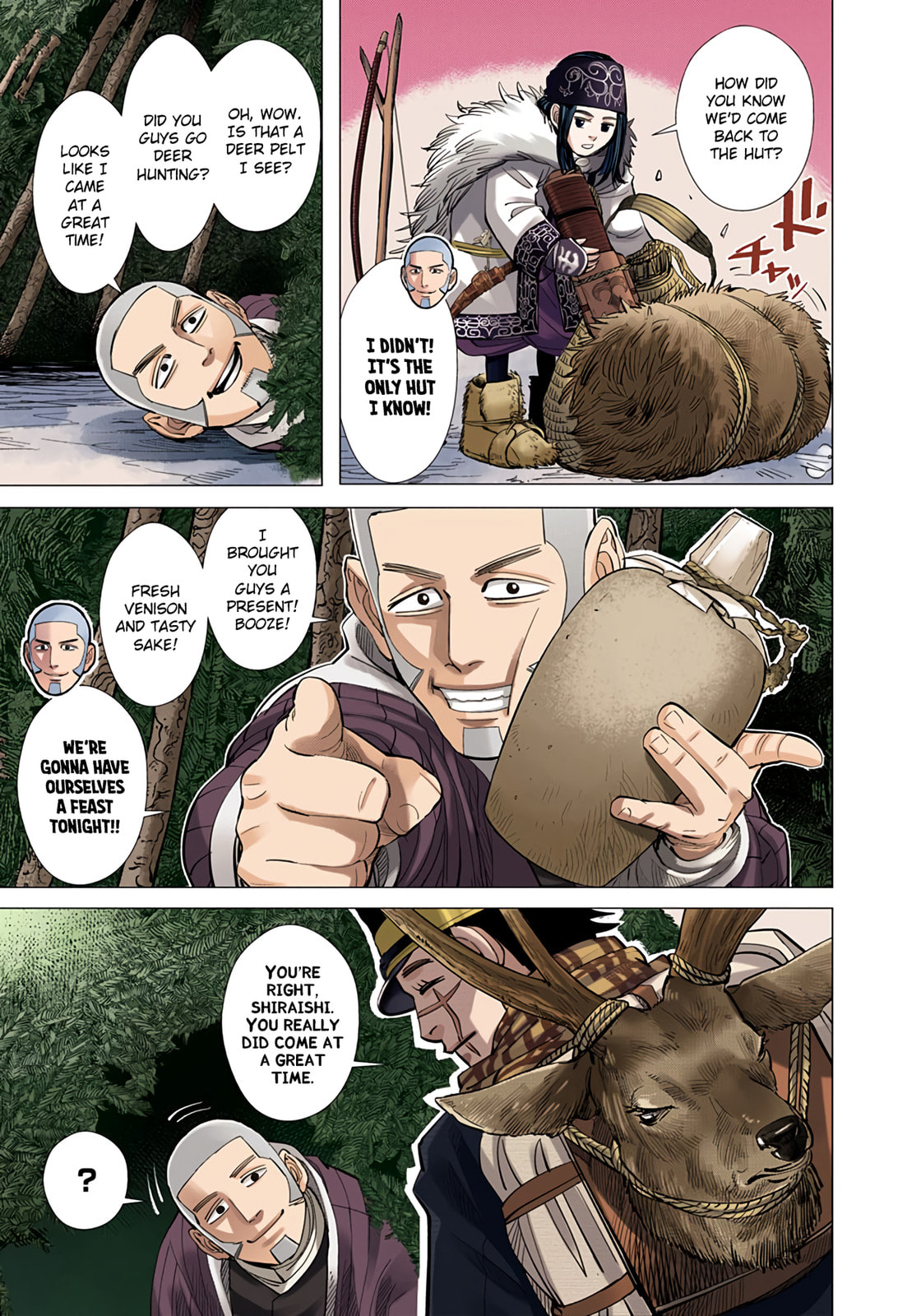 Golden Kamuy (Colored) Chapter 25 page 9 - 