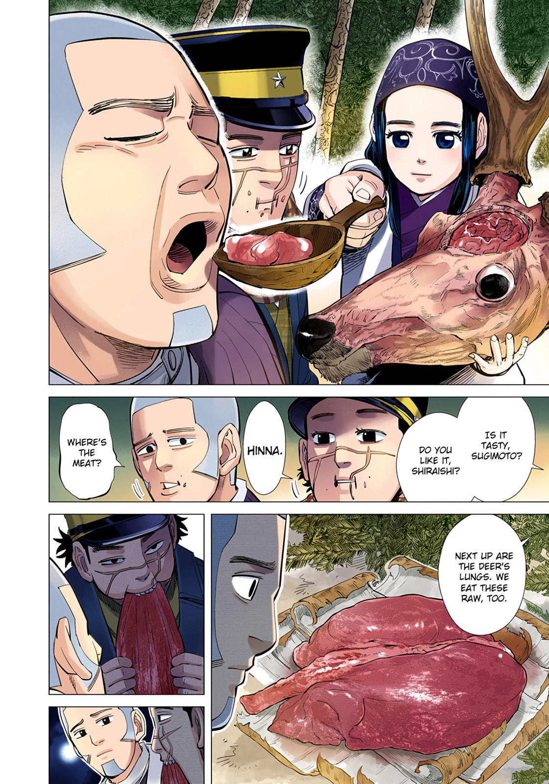 Golden Kamuy (Colored) Chapter 25 page 10 - 