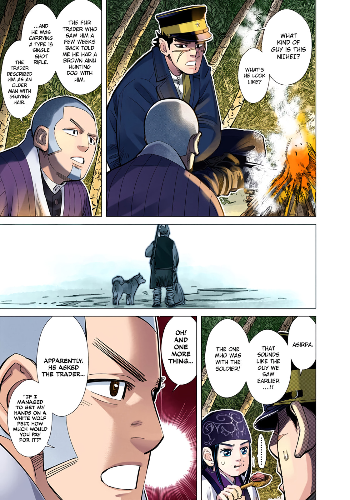 Golden Kamuy (Colored) Chapter 26 page 12 - 